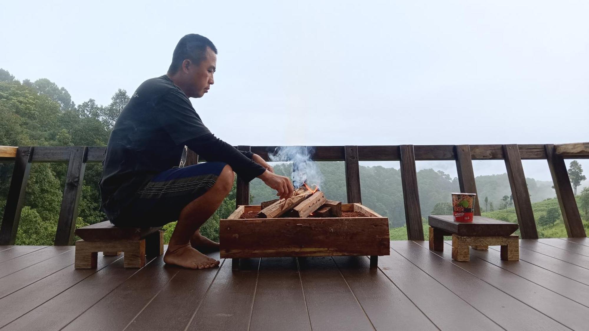 ไร่นิธิสุนทร Nithisoonthon Farmstay Mae Hong Son Exterior foto