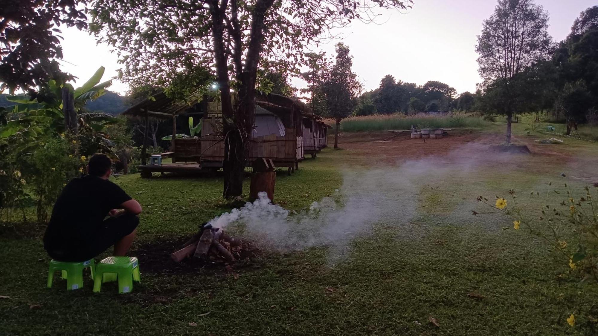 ไร่นิธิสุนทร Nithisoonthon Farmstay Mae Hong Son Exterior foto