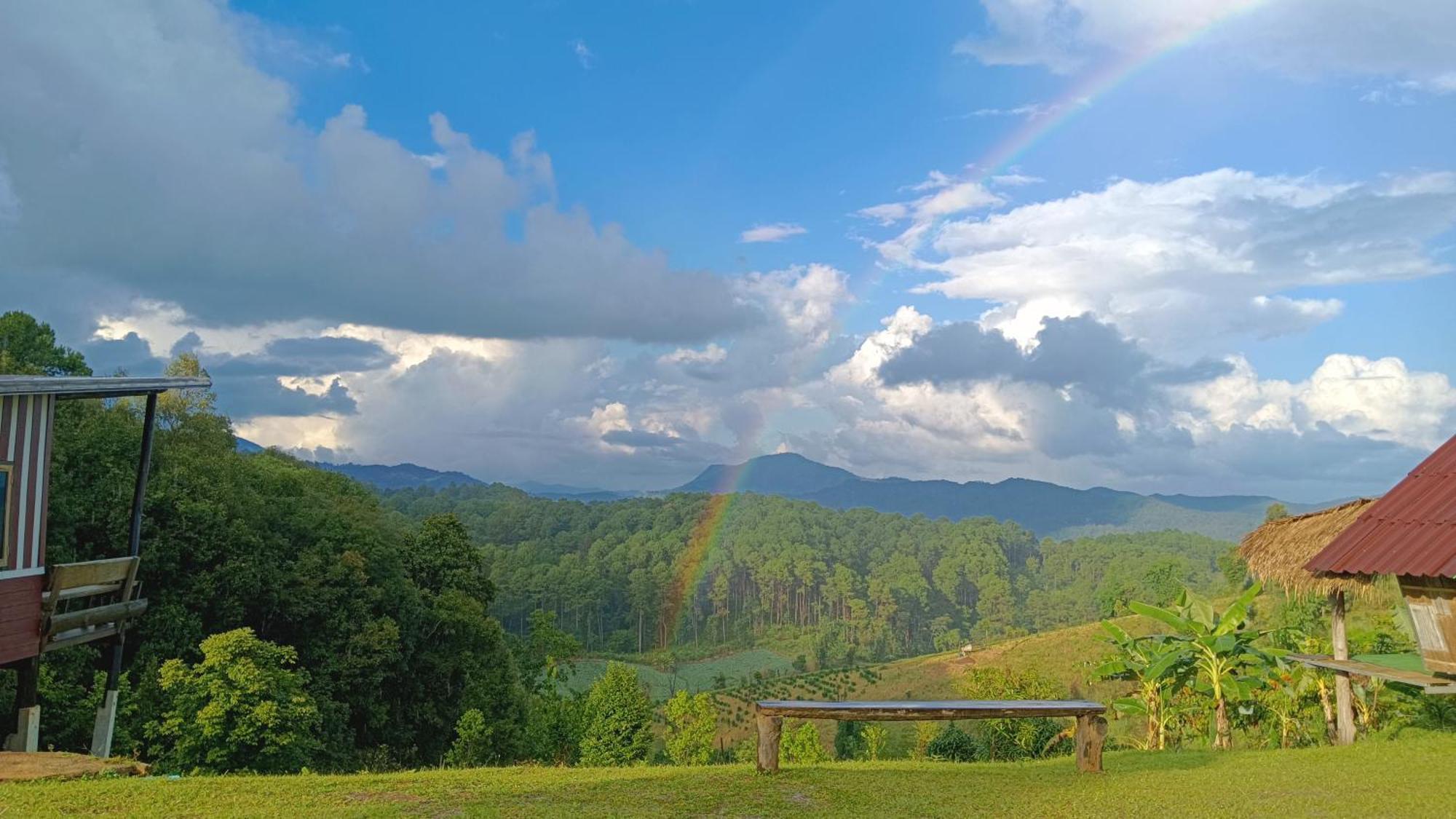 ไร่นิธิสุนทร Nithisoonthon Farmstay Mae Hong Son Exterior foto
