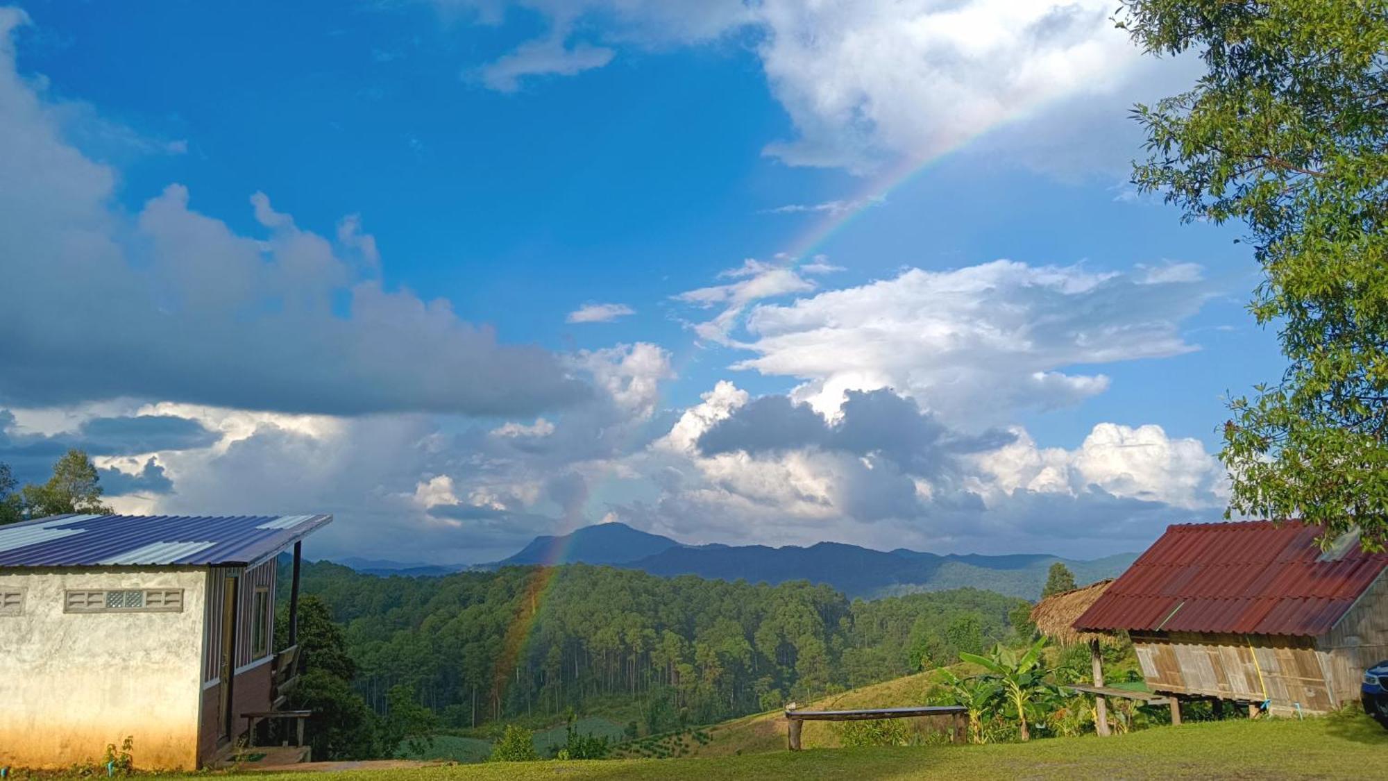 ไร่นิธิสุนทร Nithisoonthon Farmstay Mae Hong Son Exterior foto